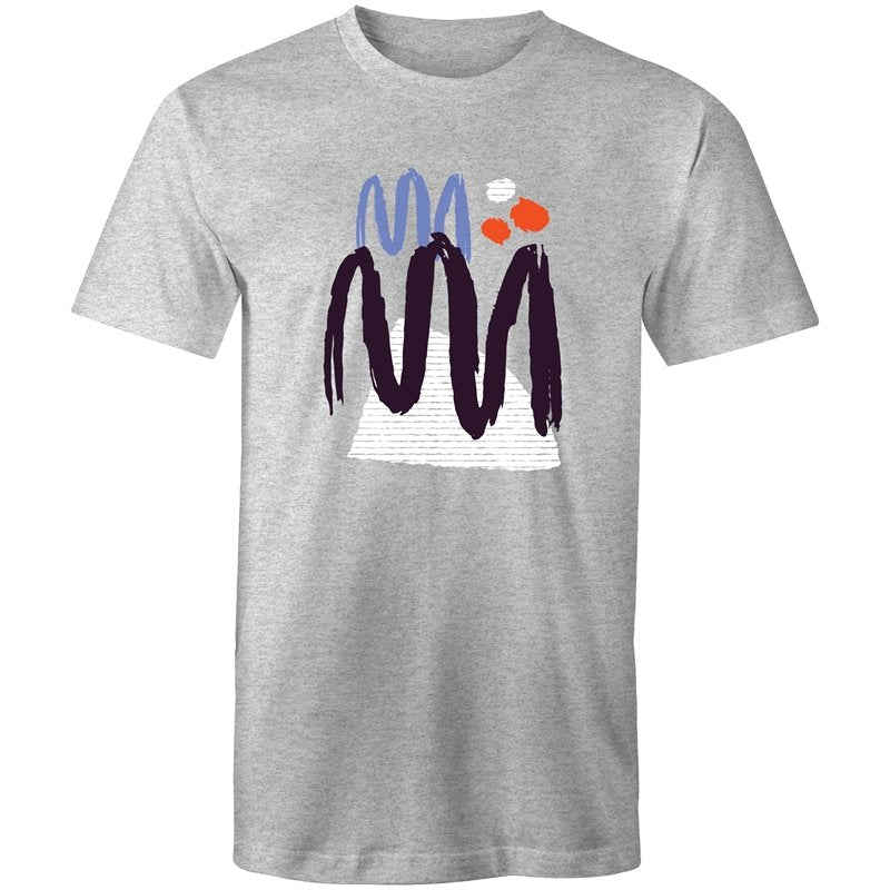 Men's Abstract Chest T-shirt