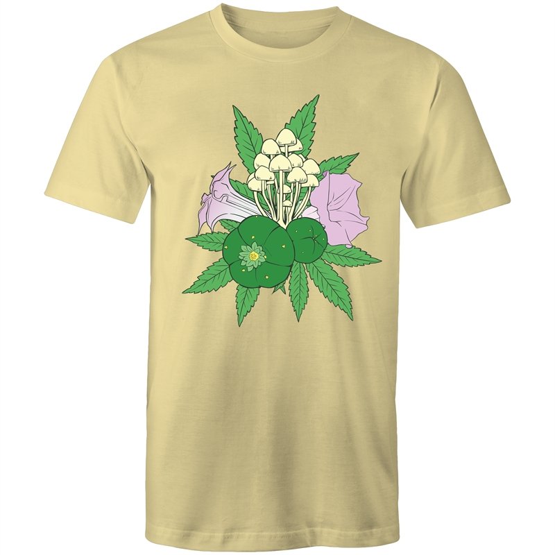 Men's Psychedelic Plants T-shirt