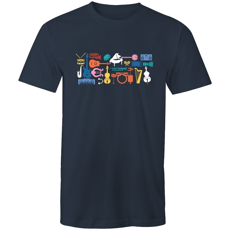 Men's Music Instrument Set T-shirt