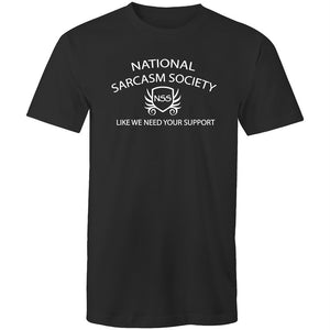Men's National Sarcasm Society T-shirt
