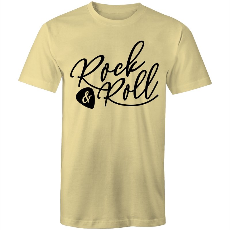 Men's Classic Rock And Roll Logo T-shirt