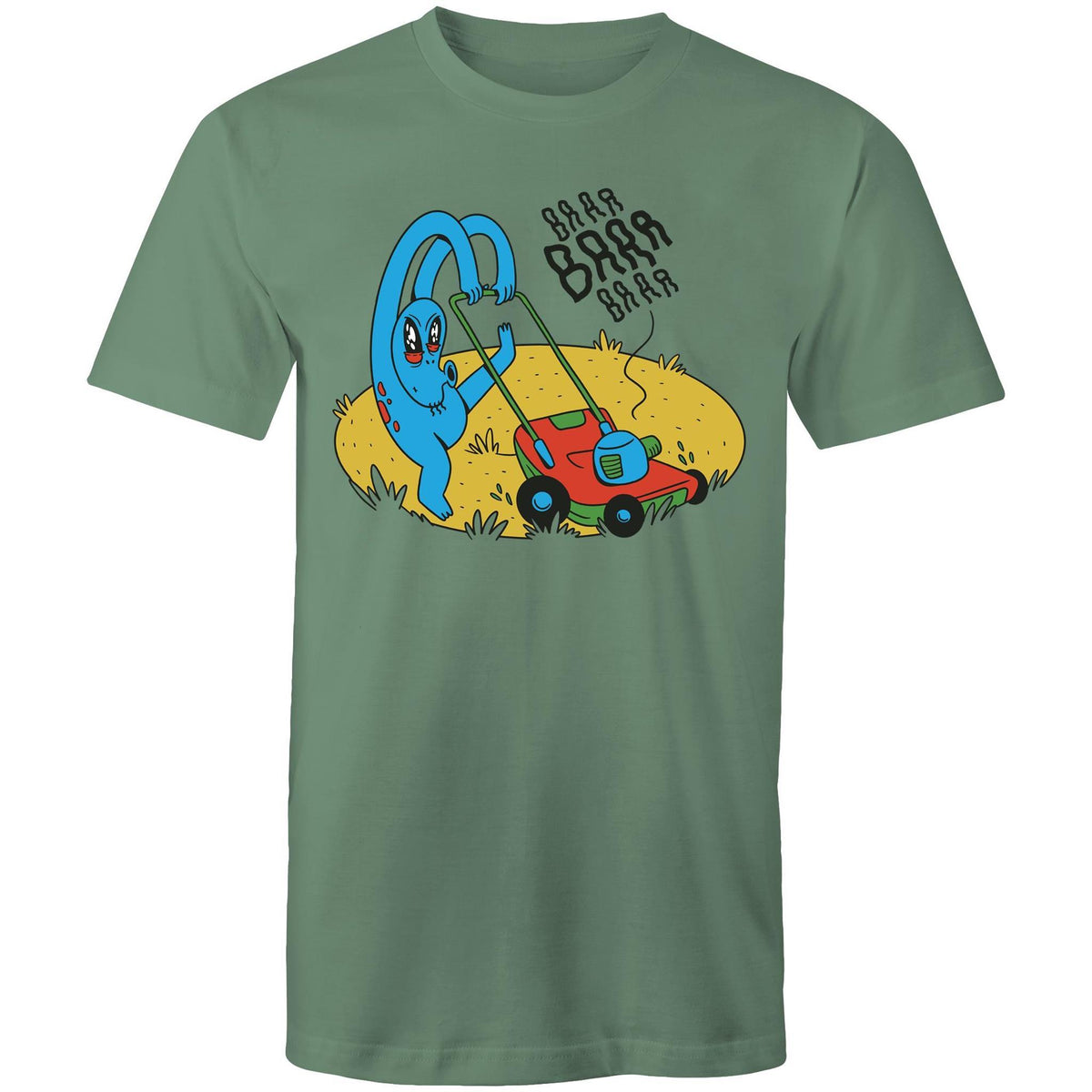 Men's Alien Crop Circle T-shirt