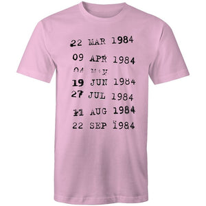 Men's Abstract Dates T-shirt