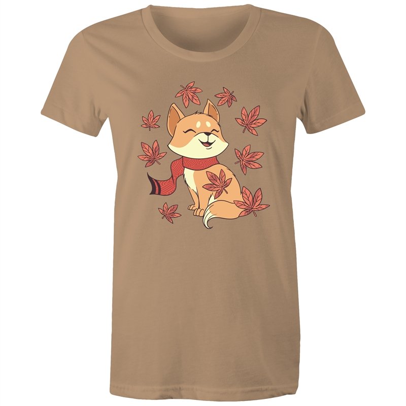 Women's Cute Spring Fox T-shirt