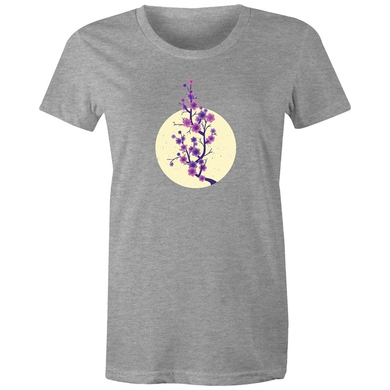 Women's Japanese Flower T-shirt