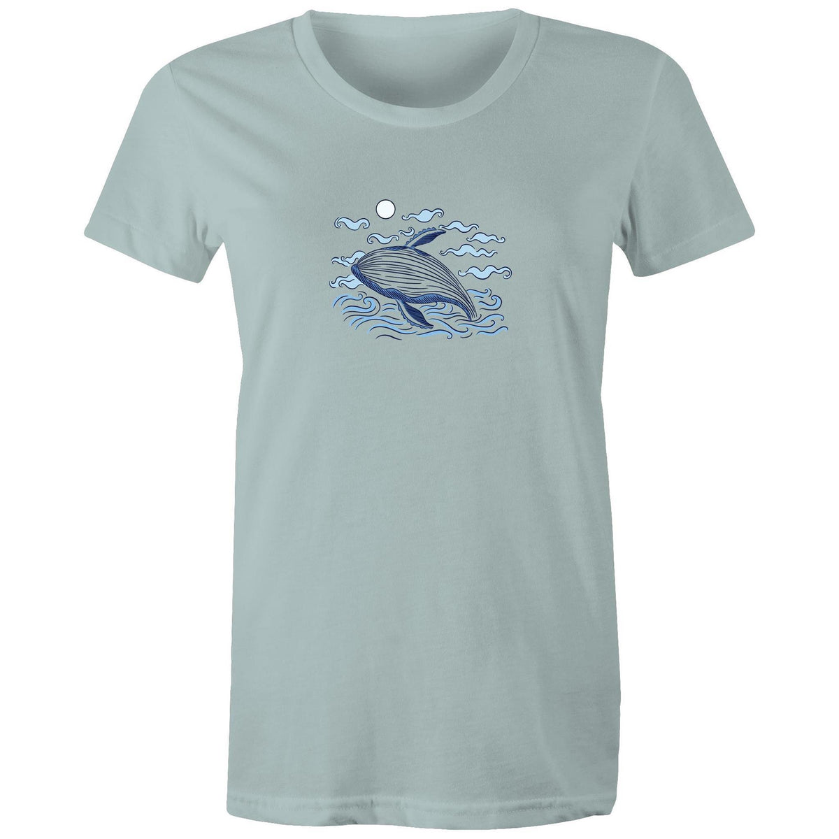 Women's Whale Ocean T-shirt