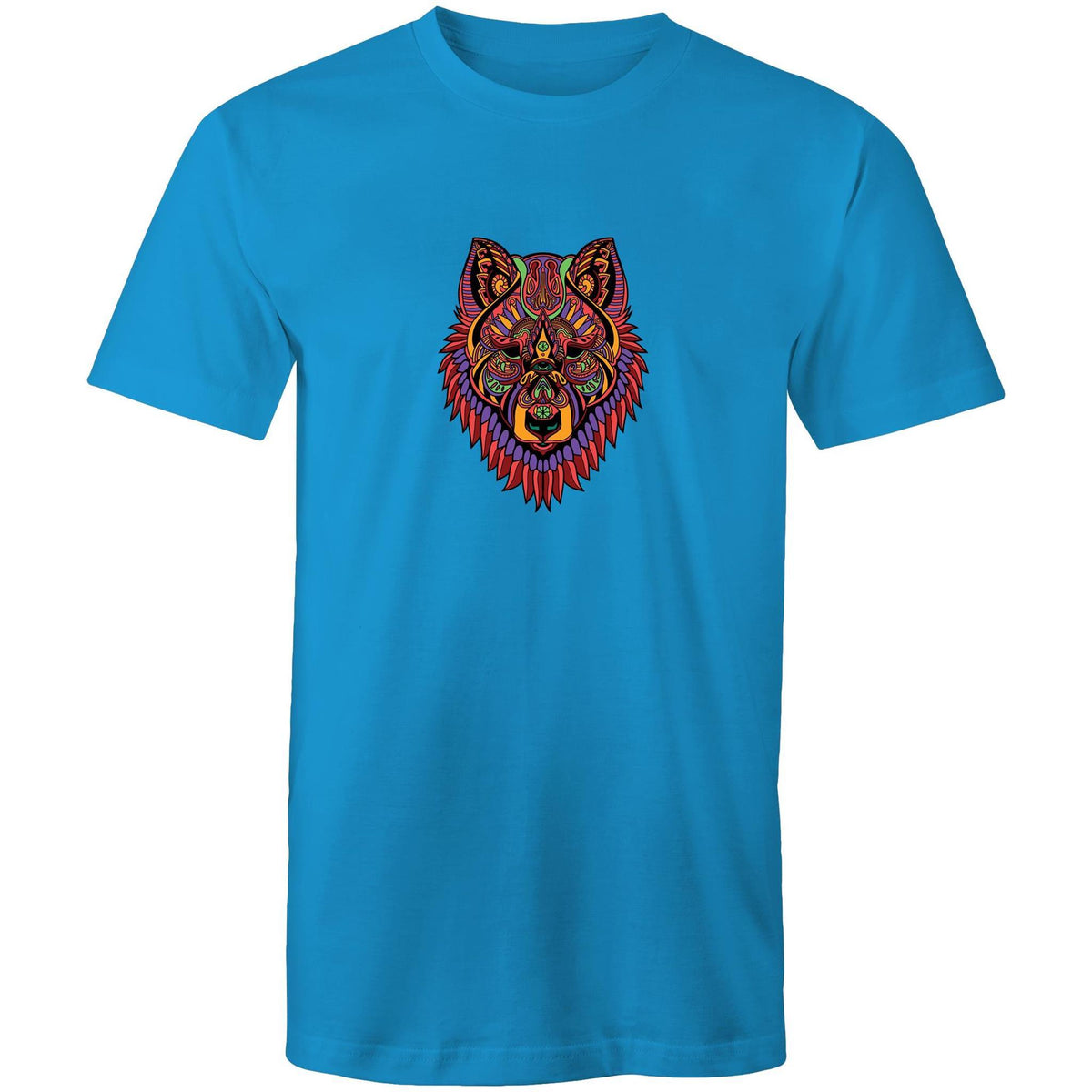 Men's Mandala Wolf T-shirt