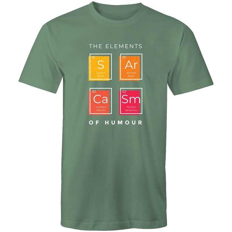 Men's The Elements Of Humour T-shirt