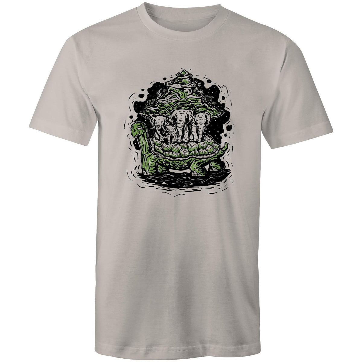 Men's Flat Earth Turtle T-shirt