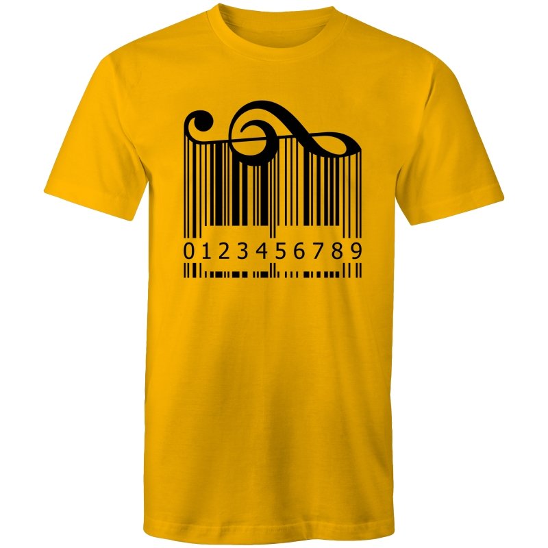 Men's Musical Barcode T-shirt