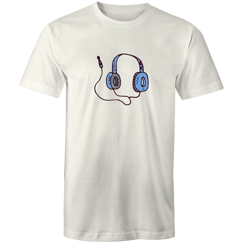 Men's Headphone Doodle T-shirt