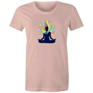 Women's Yoga Energy Lotus T-shirt