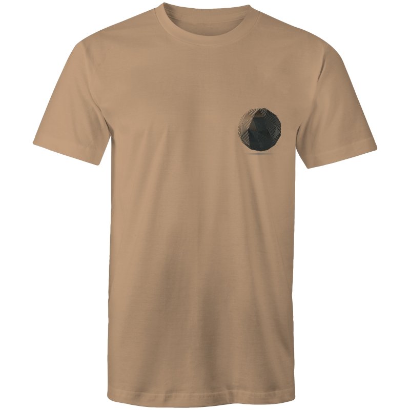 Men's Lineal Globe With Rhino Back T-shirt