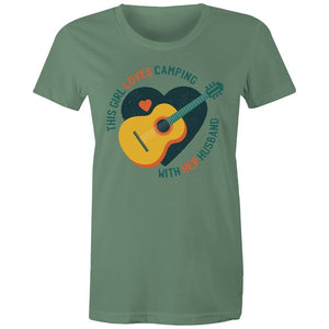 Women's Camping & Music T-shirt