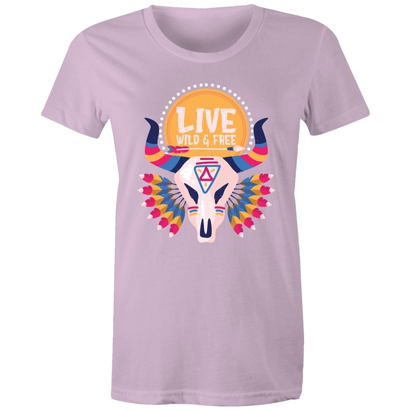 Women's Live Wild & Free T-shirt