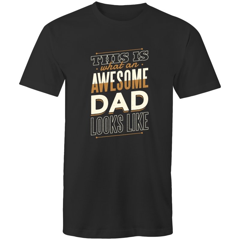 Men's This Is What An Awesome Dad Looks Like T-shirt