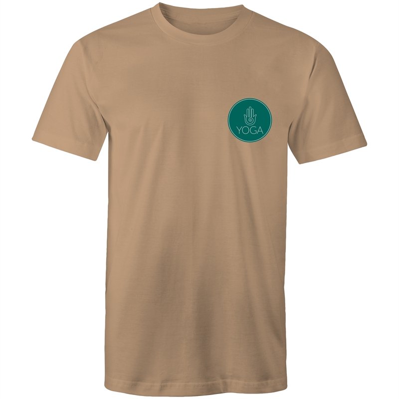 Men's Yoga Logo Pocket Print T-shirt