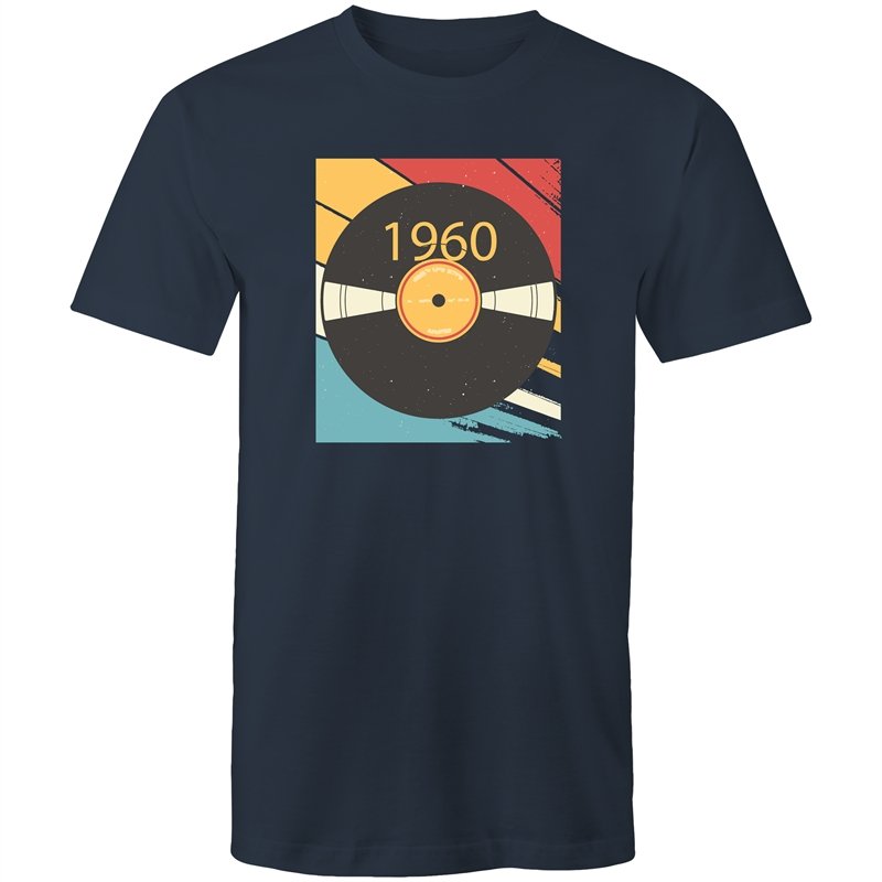 Men's Retro 1960 Music Poster T-shirt