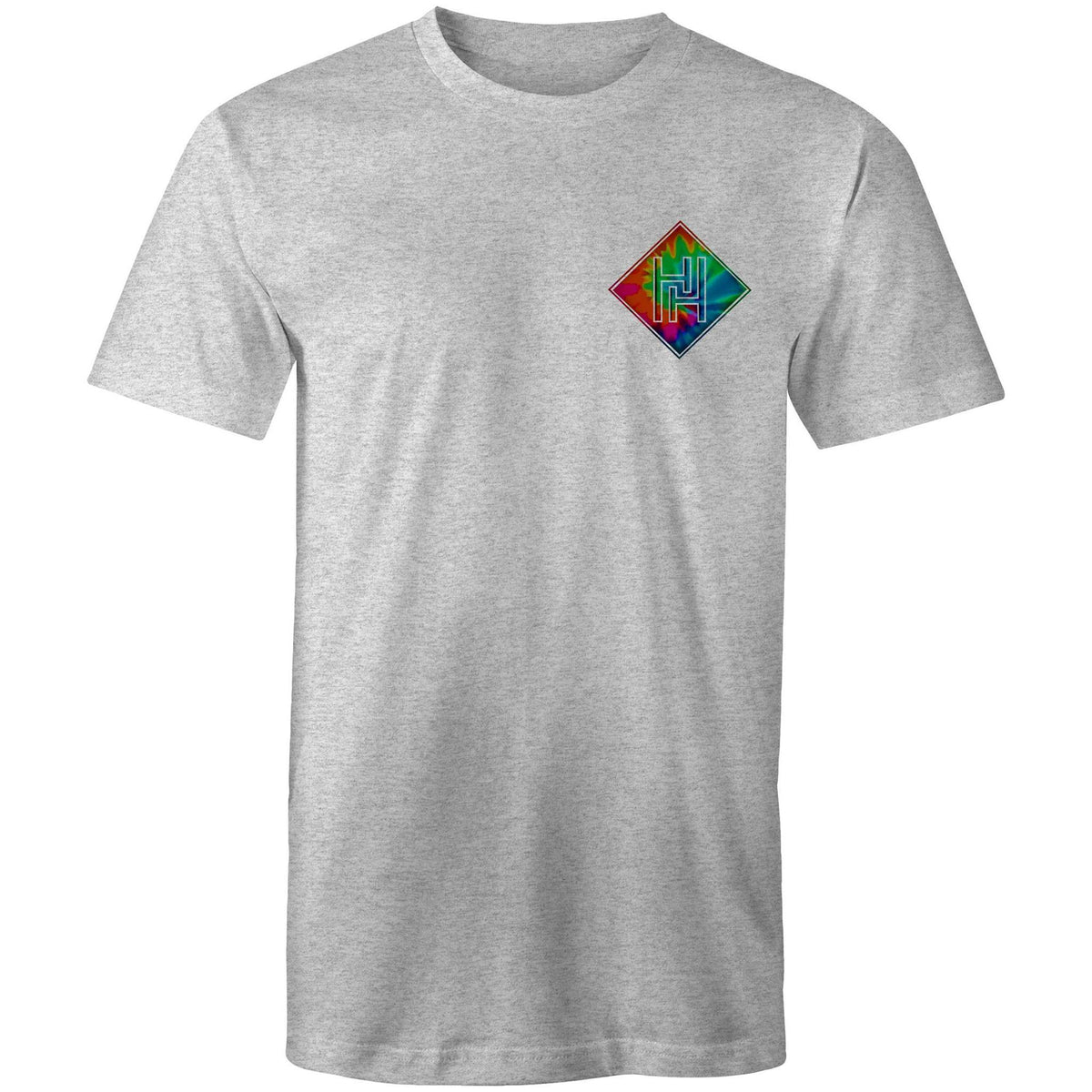Men's Tie Dye Hippie House Pocket T-Shirt