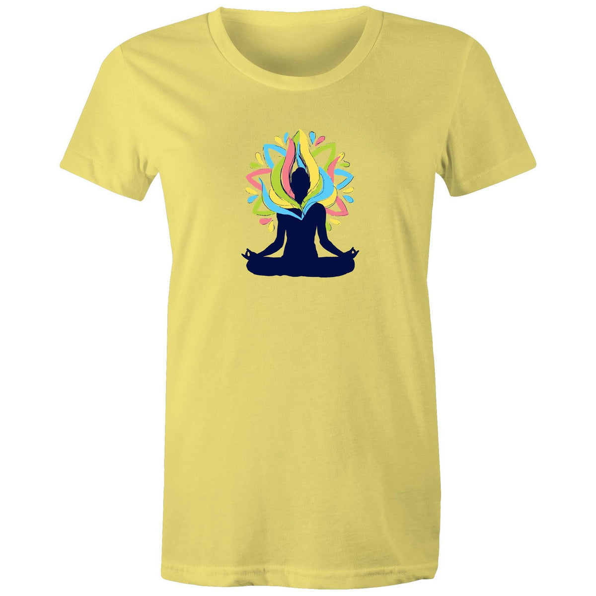 Women's Yoga Energy Lotus T-shirt