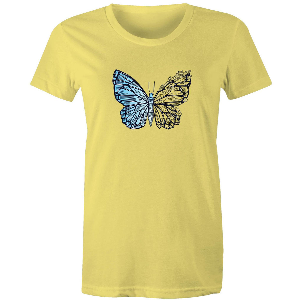 Women's Crystal Butterfly T-shirt