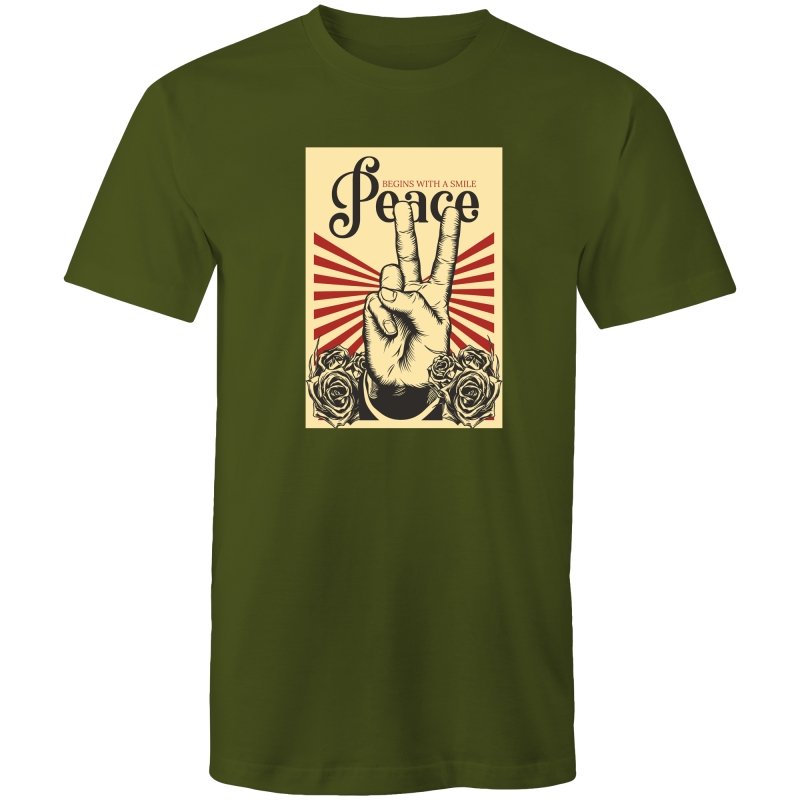 Men's Peace Poster T-shirt