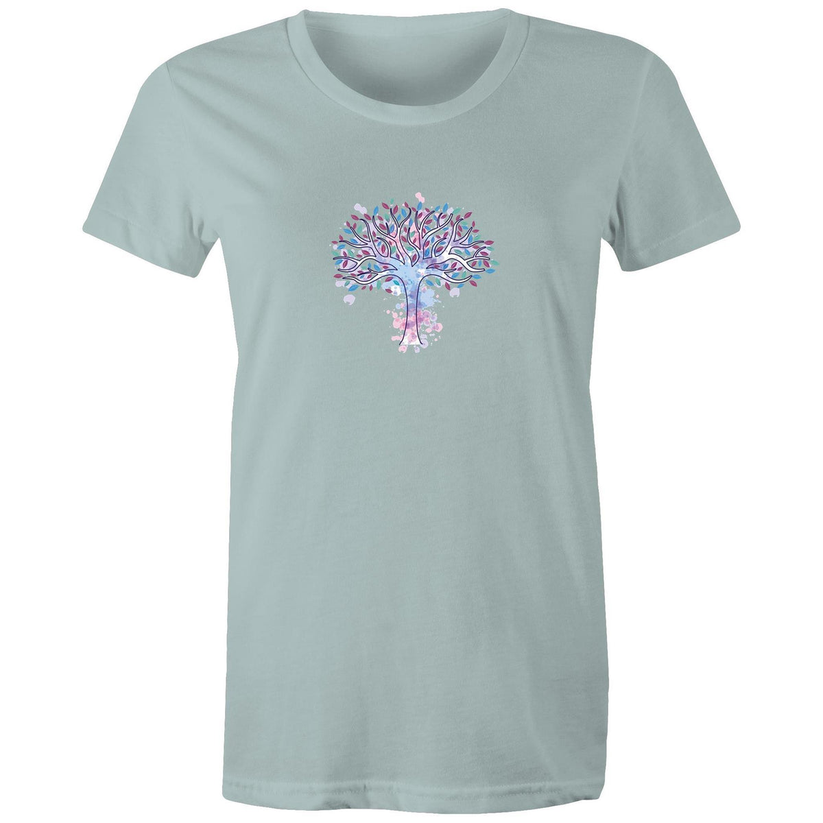 Women's Tree Of Life Watercolour T-shirt