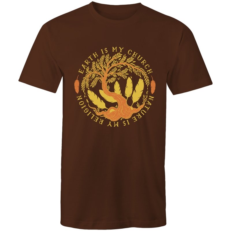 Men's Nature Earth Church T-shirt