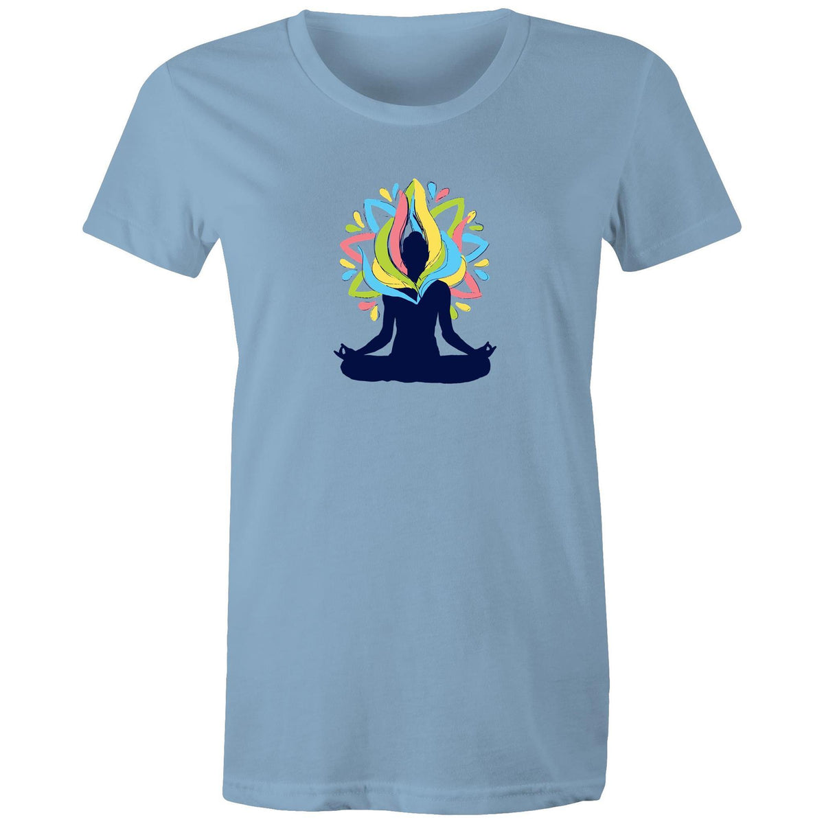 Women's Yoga Energy Lotus T-shirt