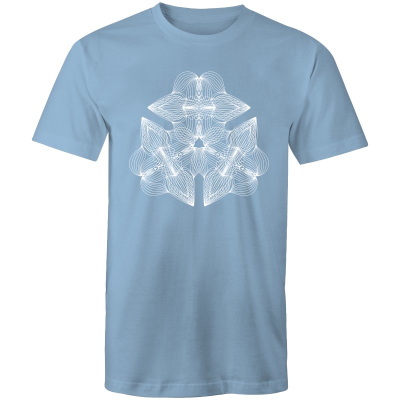 Men's Abstract Geometric Graphic Tee