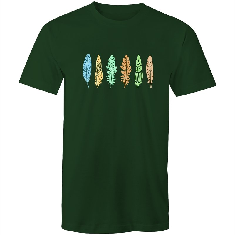 Men's Feather Print T-shirt