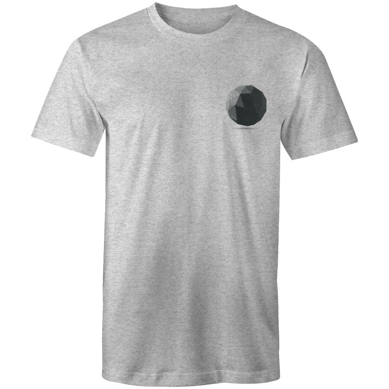Men's Lineal Globe Pocket T-shirt