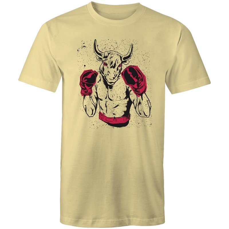Men's Boxing Bull Art T-shirt
