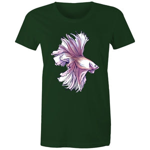 Women's Water coloured Fish T-shirt