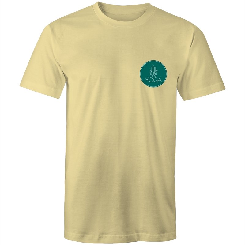 Men's Yoga Logo Pocket Print T-shirt
