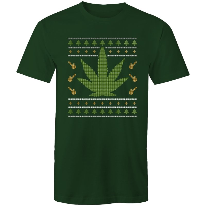 Men's Mary Jane Christmas Sweater Graphic T-shirt