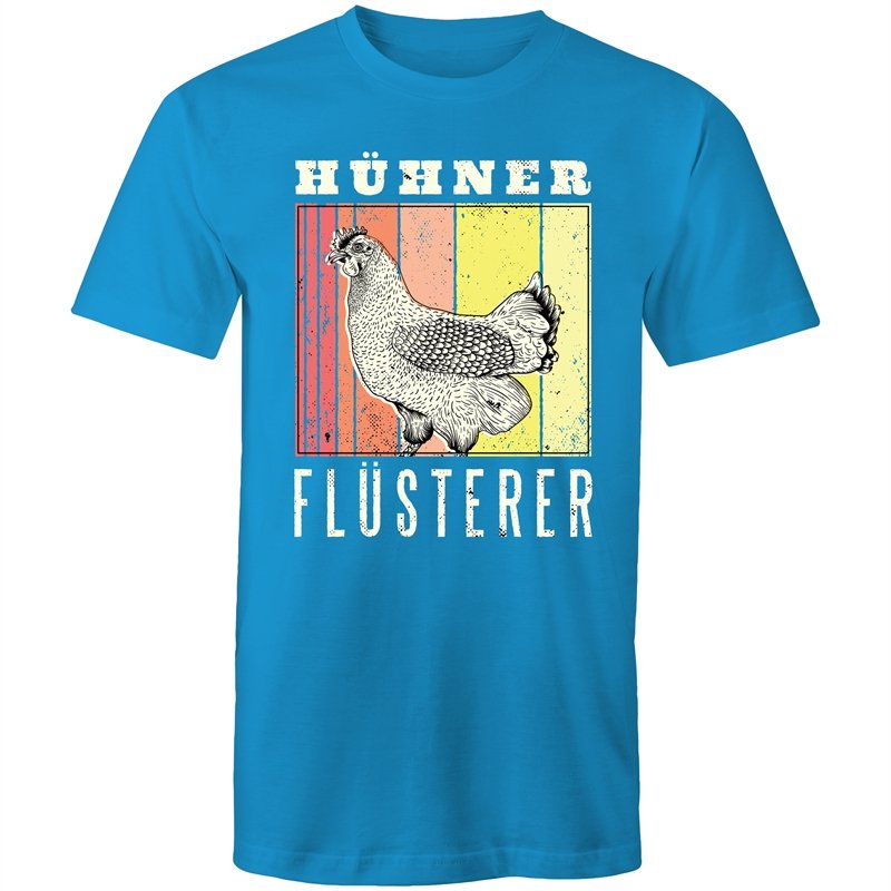 Men's Huhner Chicken Print T-shirt