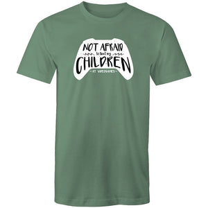Men's Not Afraid To Beat My Children At Video Games T-shirt