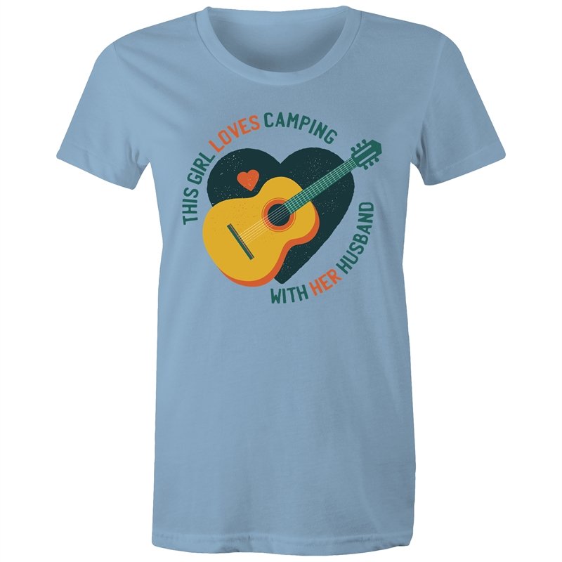 Women's Camping & Music T-shirt