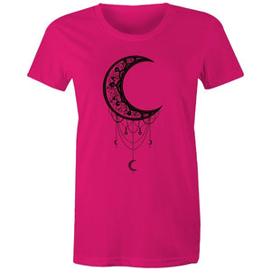 Women's Floral Moon T-shirt