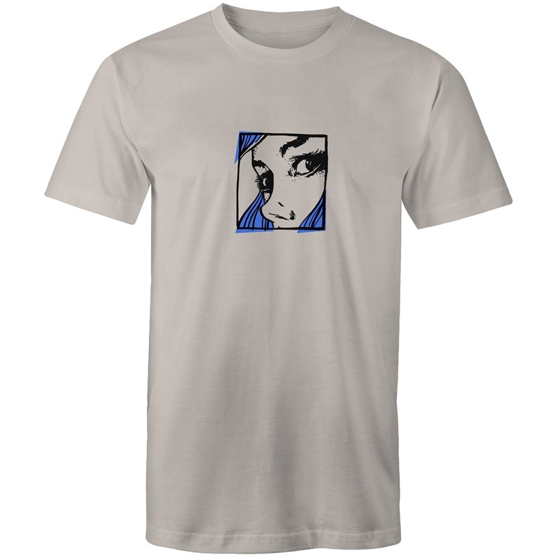Men's Abstract Framed Girl T-shirt