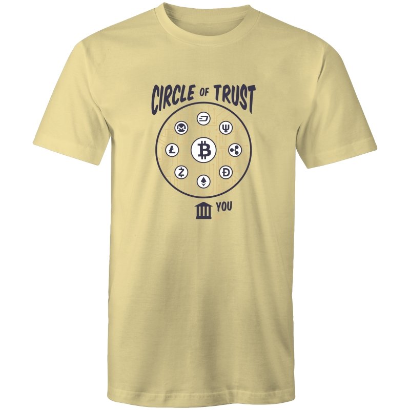 Men's Bitcoin Circle Of Trust T-shirt