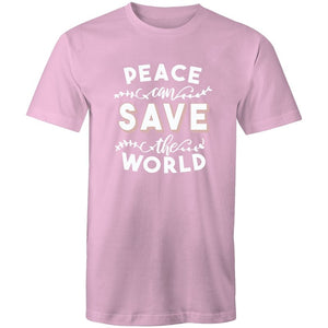 Men's Peace Can Save The World T-shirt
