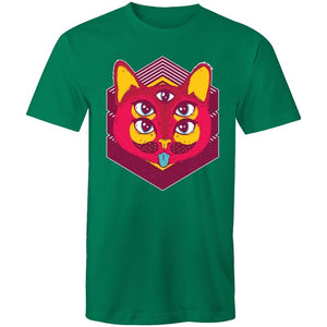 Men's Psychedelic Cat Eyes T-shirt
