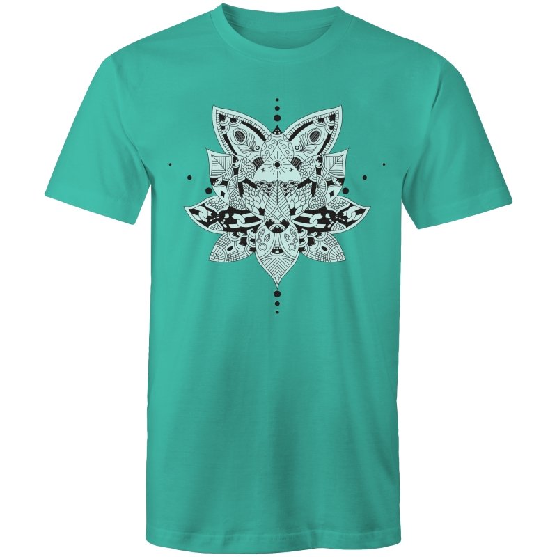 Men's Lotus Mandala Yoga T-shirt