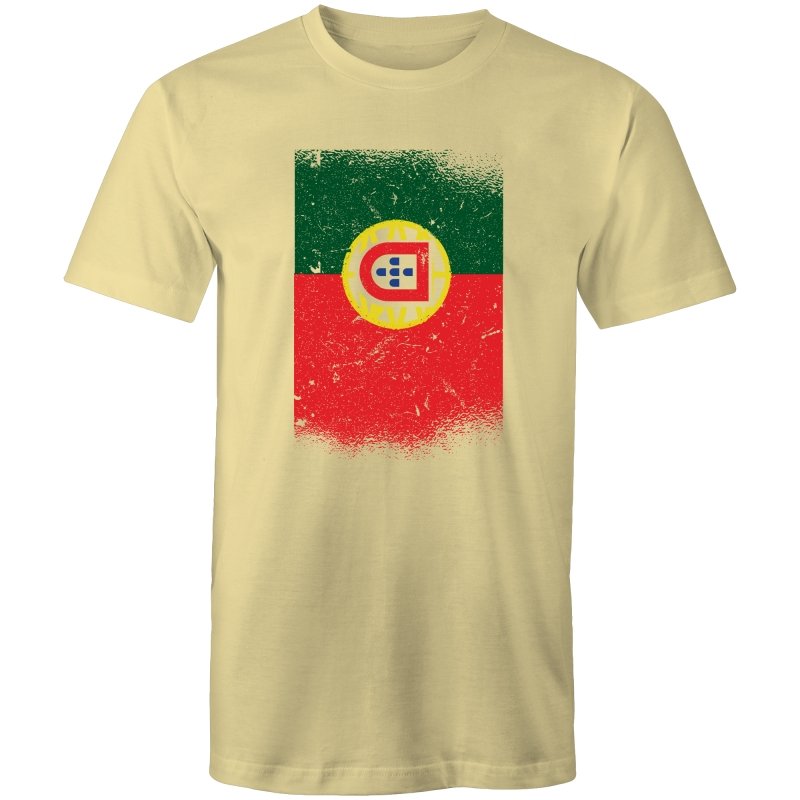 Men's Abstract Portuguese Flag T-shirt