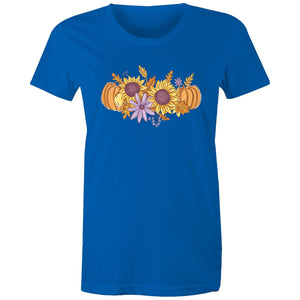 Women's Autumn Flower Bouquet T-shirt