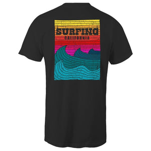 Men's Long California Surfing Tee