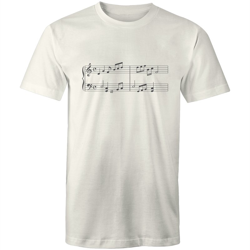Men's Music Sheet T-shirt