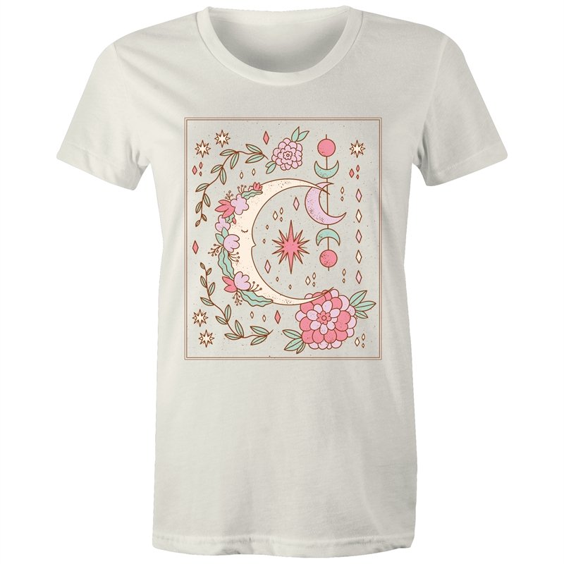 Women's Sleeping Moon T-shirt